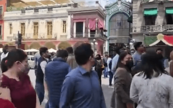 Los momentos del sismo en Puebla y la Ciudad de México