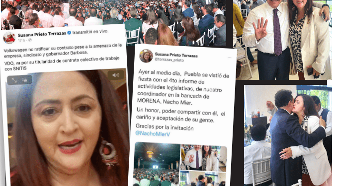 Diputada federal cercana a Mier pide a trabajadores de VW rompan con el sindicato
