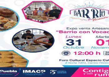 Mañana, expo venta de artesanías