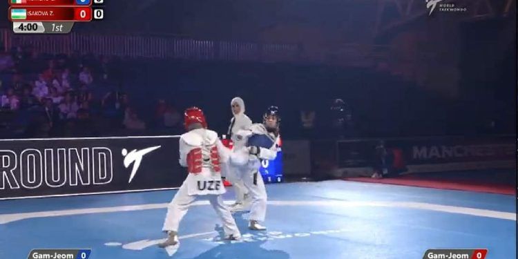 Claudia Romero se cuelga el oro en el Grand Prix de Parataekwondo, Inglaterra
