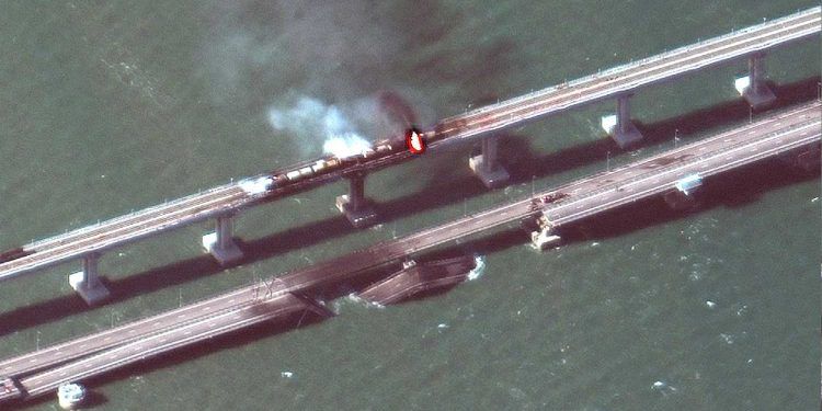 Detienen a ocho involucrados en el ataque al puente de Crimea