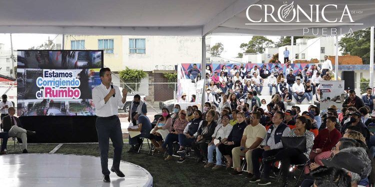 Con Escudo Puebla, cada peso da resultados: Eduardo Rivera