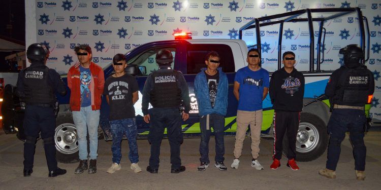 Capturan a siete implicados en robo a Elektra en Castillotla