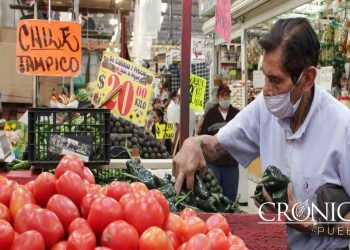 Supera Puebla capital nivel de inflación nacional, con 8.81%