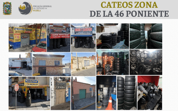 Asegura FGE mil 200 autopartes ilegales