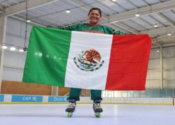Poblana Daniela Carrillo llama a jóvenes a interesarse por el Hockey Inline