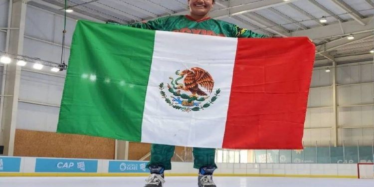 Poblana Daniela Carrillo llama a jóvenes a interesarse por el Hockey Inline