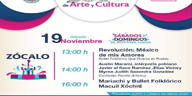 Música, danza, teatro y más, este fin de semana ‘revolucionario’