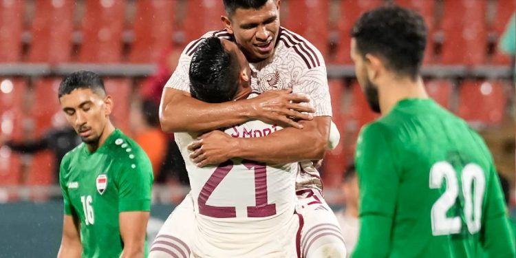 Con goles de Vega, Funes Mori, Gallardo y Antuna, México se impone 4-0 a Irak