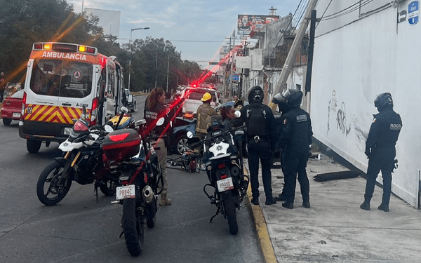 choque bulevar atlixco
