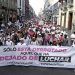 Marchan miles en Puebla por la defensa del INE