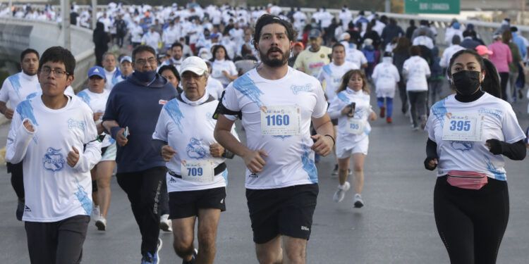 CARRERA . CORRE POR LA FRANJA