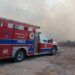 Incendio en el sur genera caída de ceniza y residuos en colonias de Puebla