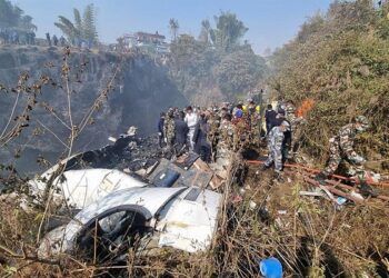 accidente aereo nepal
