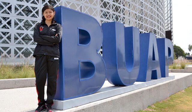 Victoria Cruz, alumna de la BUAP representará a México en Campeonato de Karate