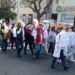 Por cuarta ocasión en el mes, personal del ISSSTE se manifiesta en Puebla