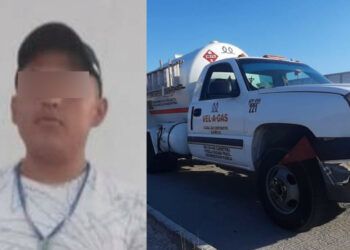 Policía Estatal detiene a sujeto por presuntamente transportar gas LP ilegal