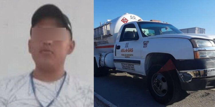 Policía Estatal detiene a sujeto por presuntamente transportar gas LP ilegal