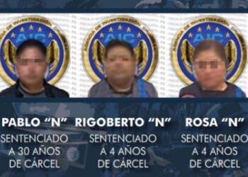 Tres tratantes poblanos  a prisión en Guanajuato