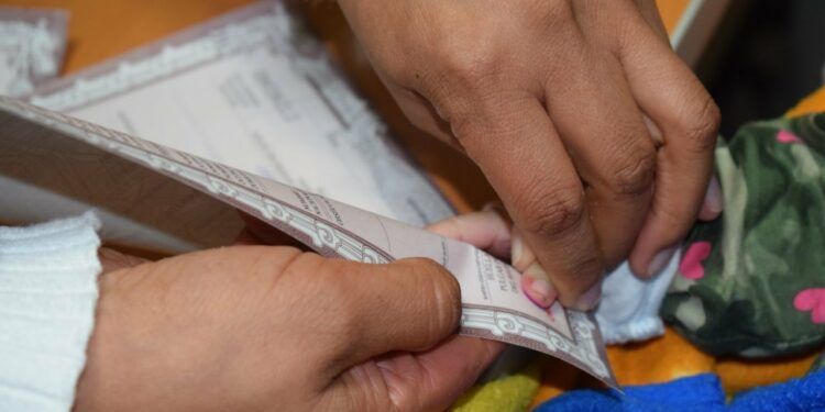 Este 6 de enero, SEGOB realizará jornada de registros de nacimientos