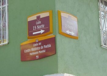señaletica puebla centro