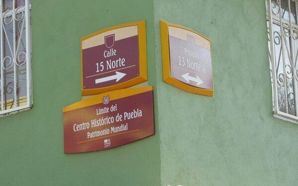 señaletica puebla centro