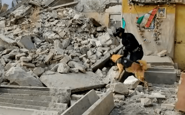 Se derrumba parte de casona en Centro Histórico de Puebla