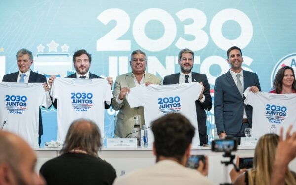 Argentina, Chile, Paraguay y Uruguay lanzan candidatura para Mundial 2030