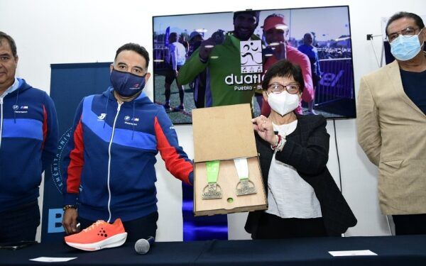 Presenta la BUAP medalla de Duatlón