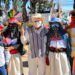 Comparsa de Pahuatlán participa en Carnaval de Hidalgo