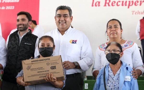 Entrega de apoyos, honrada y directa: Sergio Salomón