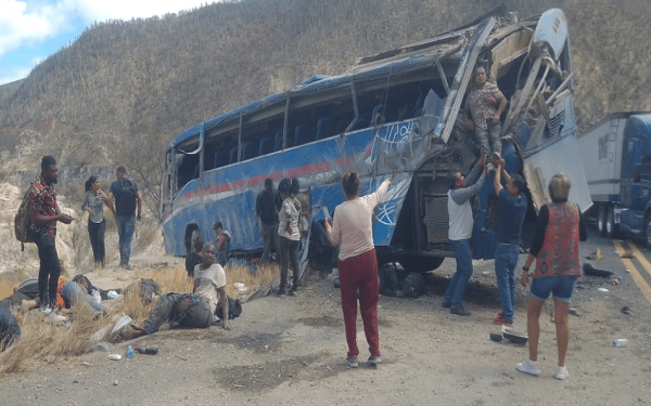 camion accidente