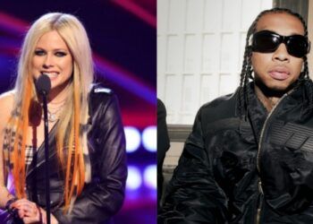 Avril Lavigne y Tyga confirman relación con apasionado beso