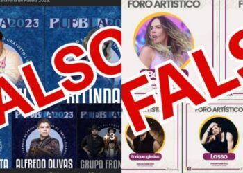 Desmienten supuesto cartel del Foro Artístico para la Feria de Puebla 2023