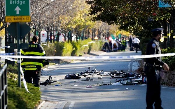 Tras atropellar y matar a ocho personas en NY, dan cadena perpetua a terrorista