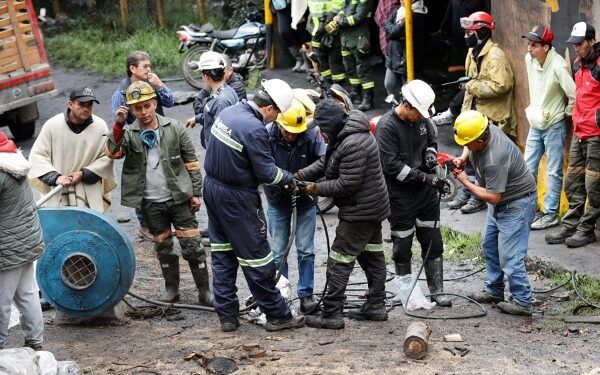 Asciende a 21 el número de fallecidos por la explosión de una mina en Colombia