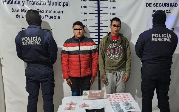 En Texmelucan detienen a José Erick N, por posesión de arma y droga