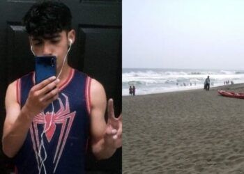 Poblano fallece tras ser arrastrado por las olas en playas de Colima