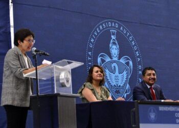 Lilia Cedillo destaca creación de maestrías del Complejo Regional Mixteca de la BUAP