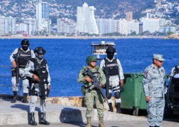 Llegan a Acapulco 500 elementos de la Guardia Nacional