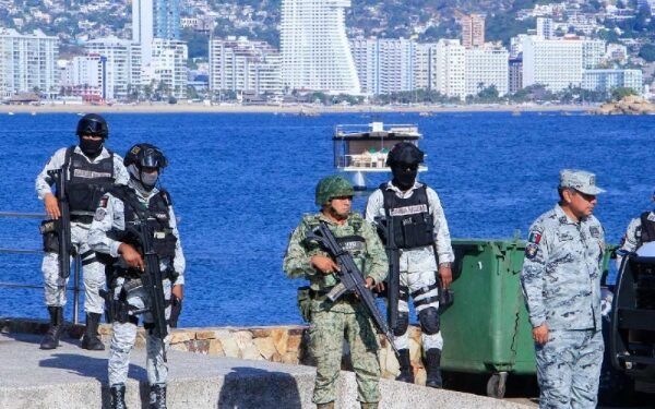 Llegan a Acapulco 500 elementos de la Guardia Nacional