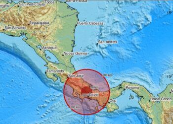 Sismo de 6.8 sacude a Panamá y Costa Rica