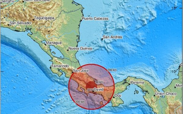 Sismo de 6.8 sacude a Panamá y Costa Rica
