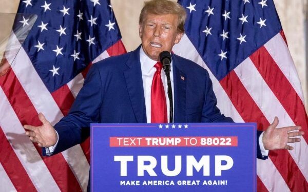 Trump habla tras su acusación: ‘Nunca pensé que algo así ocurriría’