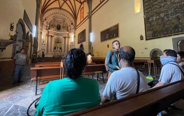 Por la senda del antiguo viacrucis de Puebla