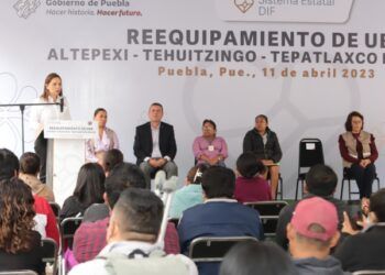 SEDIF beneficia a unidades de Rehabilitación de Altepexi, Tehuitzingo y Tepatlaxco