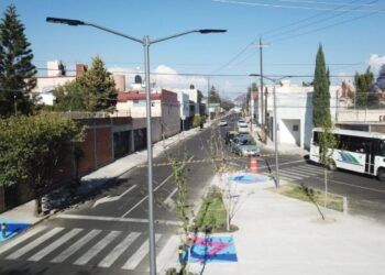 Ayuntamiento de Puebla rehabilita avenida 18 Oriente