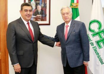 Sergio Salomón se reúne con Manuel Bartlett para tratar temas de energías renovables