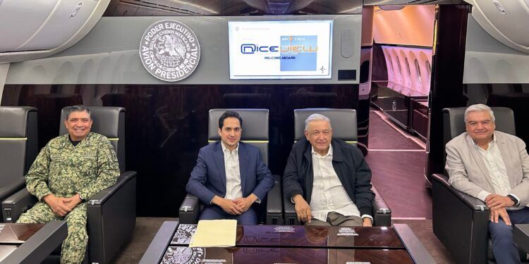 AMLO anuncia la venta del avión presidencial a Tayikistán