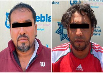 Detienen a pareja de ladrones al norte de la capital poblana